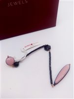 Mono orecchino Rosso Prezioso Donna in Argento Onice RP-17837-AG - RP-17837-AG